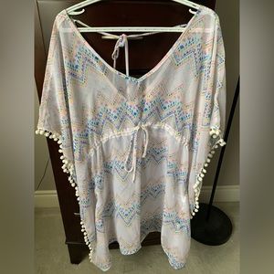 Multicolour Miken Swim Cover Up